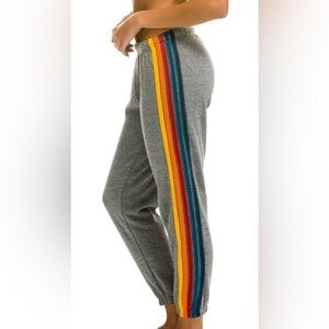 AVIATOR NATION 5 STRIPE SWEATPANTS